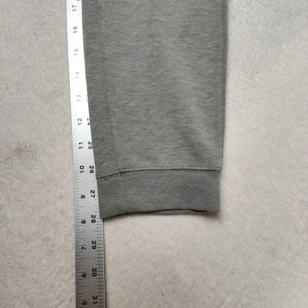 Nike AIr Jordan Jogger Pants Mens Small Gray Slim Workout Gym Zip Pocket DV9785